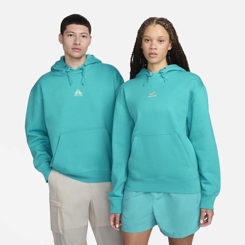 Size Small - Nike ACG Therma Fit Hoodie Pullover Sweater DH3087-345 Dusty Cactus